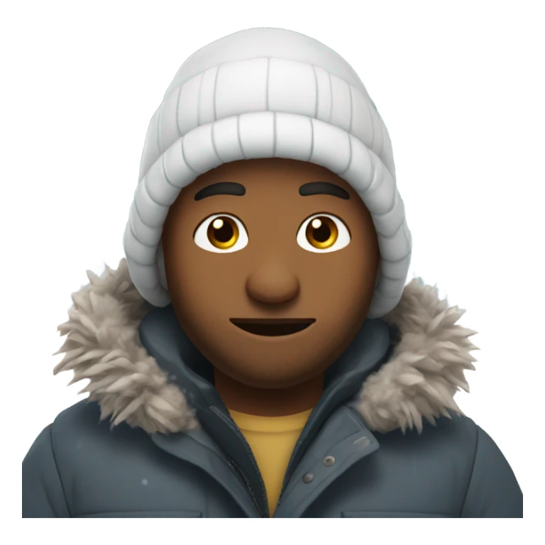 Me in the snow sticker