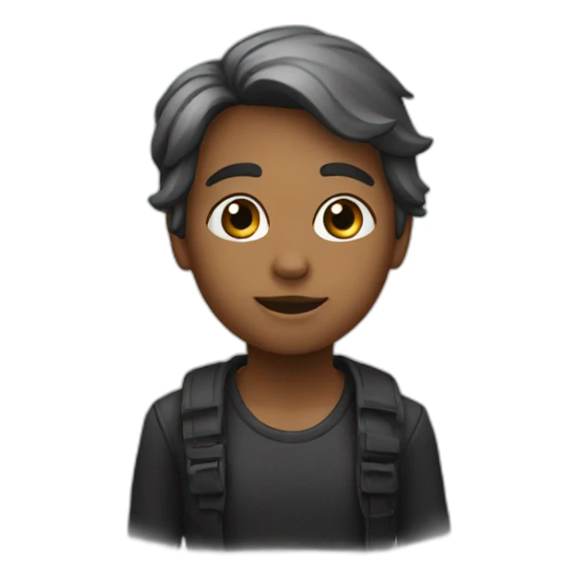 Chat-black-rose sticker