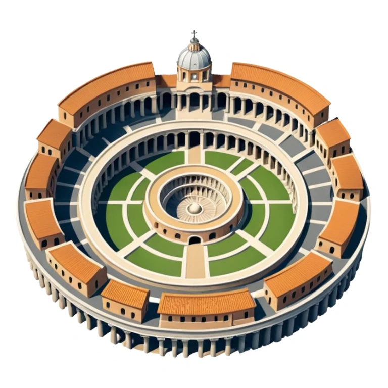 Imperial forum  rome 
no frame, no squared style, no square above
aereal view from up sticker