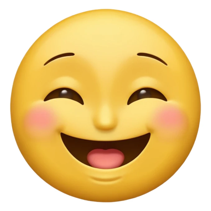 emoji holding back a laugh sticker