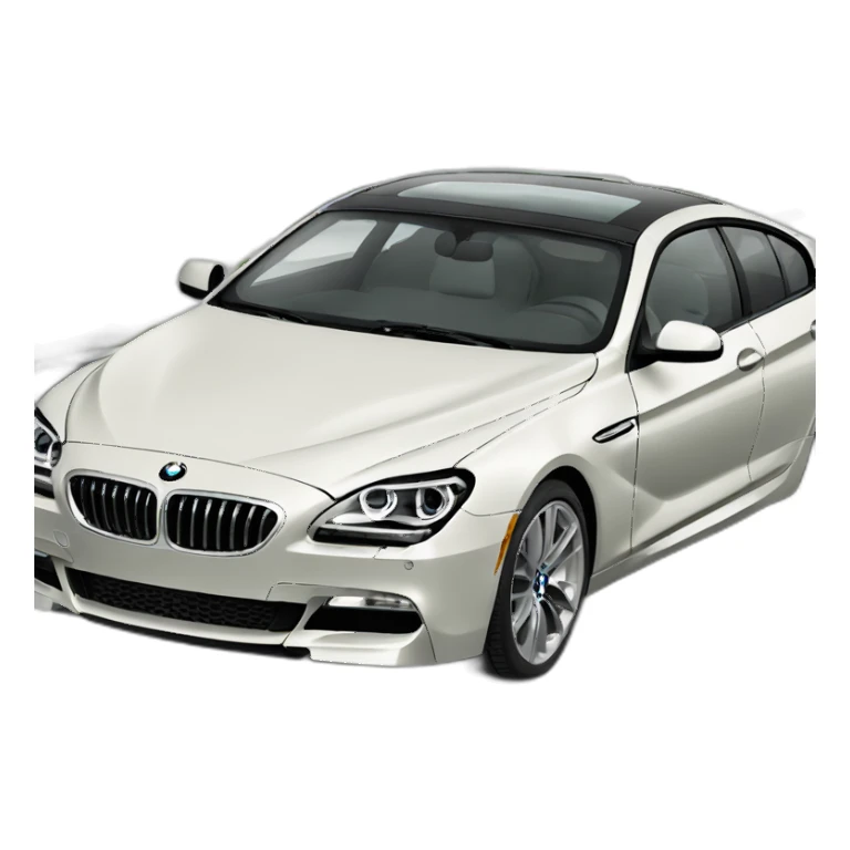 BMW 650 car sticker