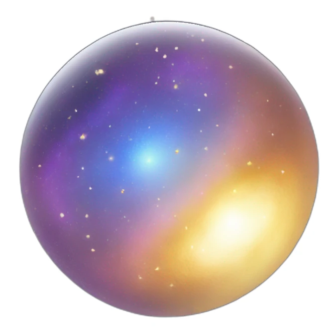 light galaxy sticker