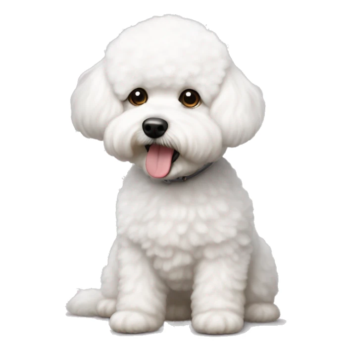 ￼ The bichon frise dog sticker
