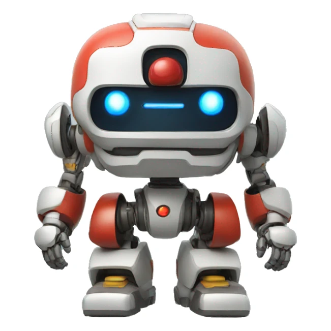 Super Mario robot sticker