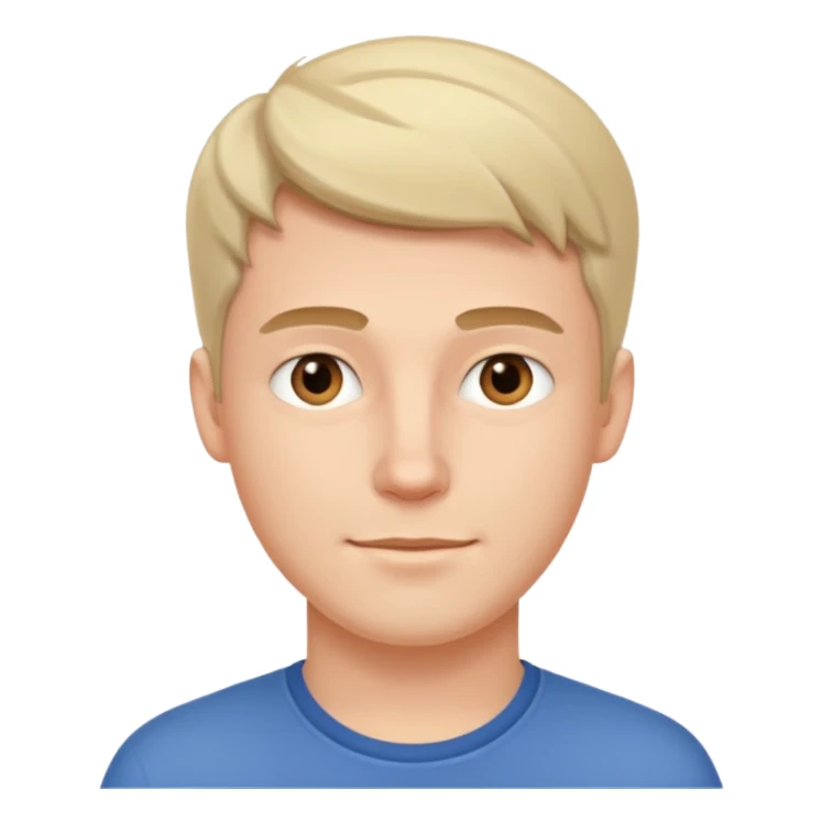 Joven blanco de buena parecencia sticker