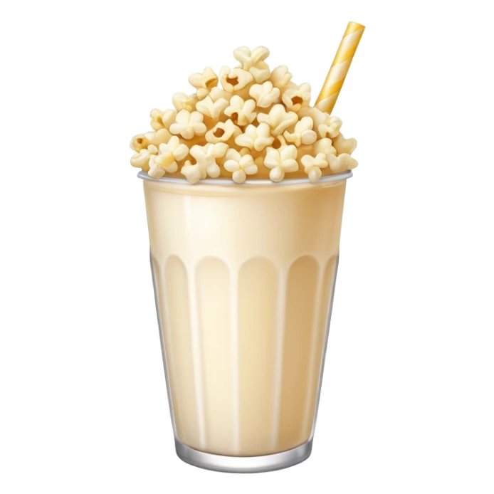 protein shake (similar to popcorn) sticker