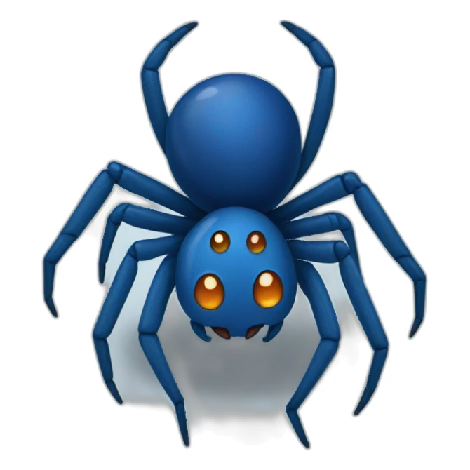 Blue Spider sticker