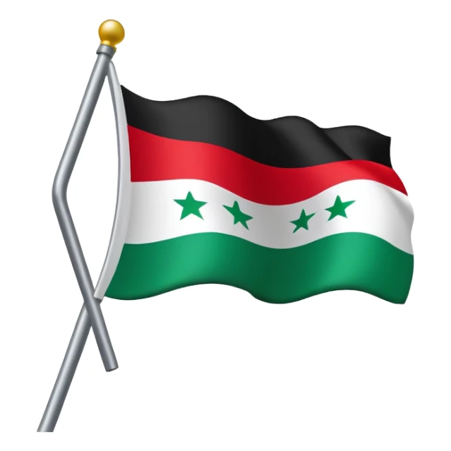 Free syria flag sticker