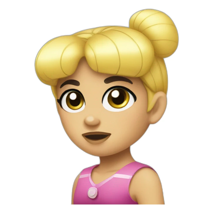 powerpuff buttercup sticker