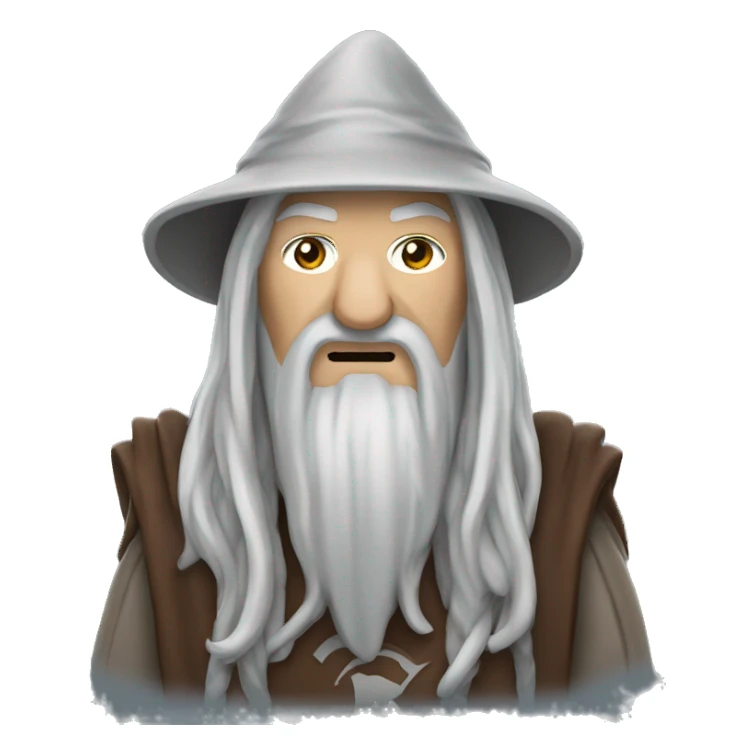 football gandalf sticker