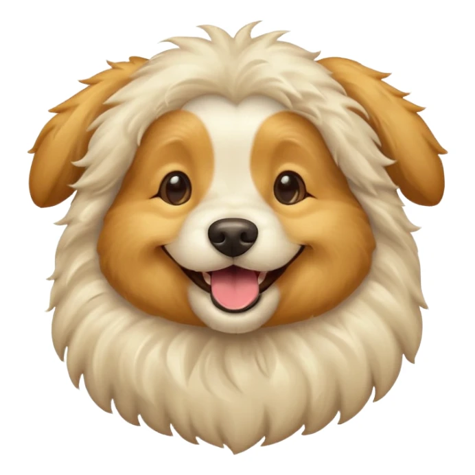 perro feliz sticker