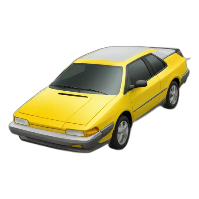 Nahel voiture jaune sticker