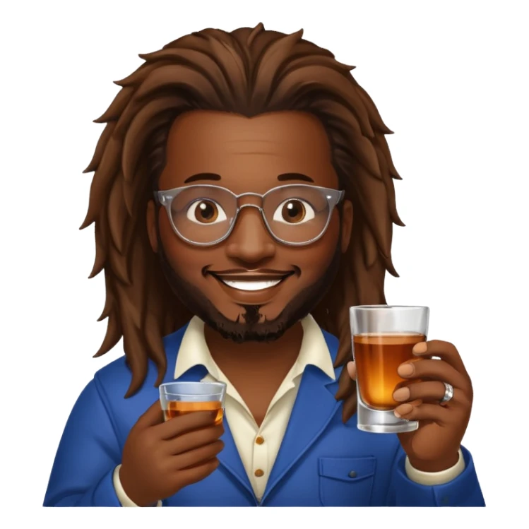 T-PAIN HOLDING A SHOTGLASS sticker
