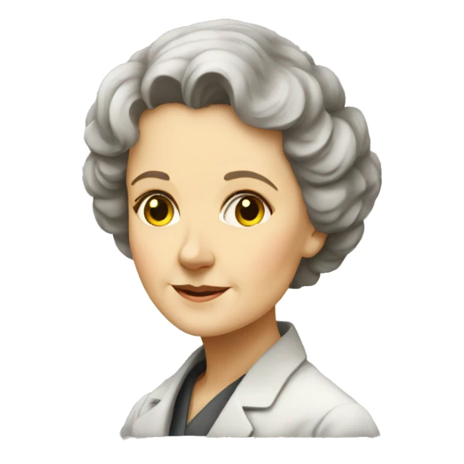 Marie Curie sticker