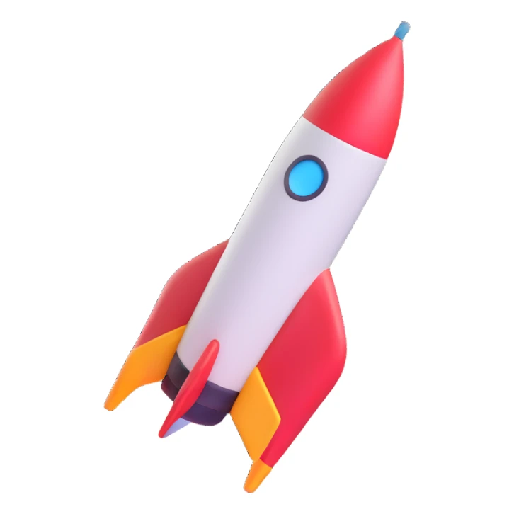 rocket sticker