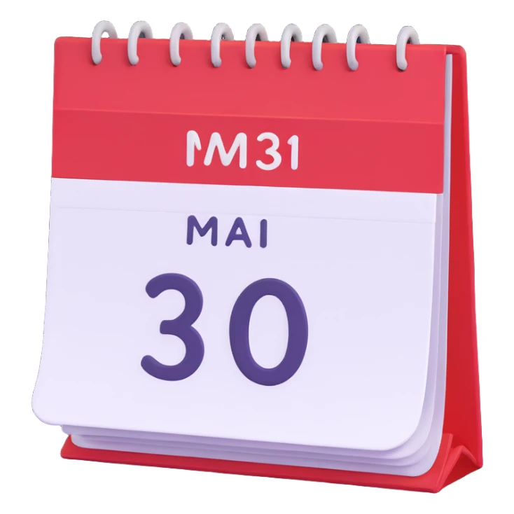 Kalendorius su streak Ugnele 
 sticker