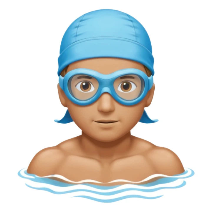 swim champion sticker