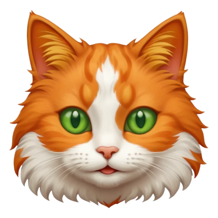 a happy cat sticker