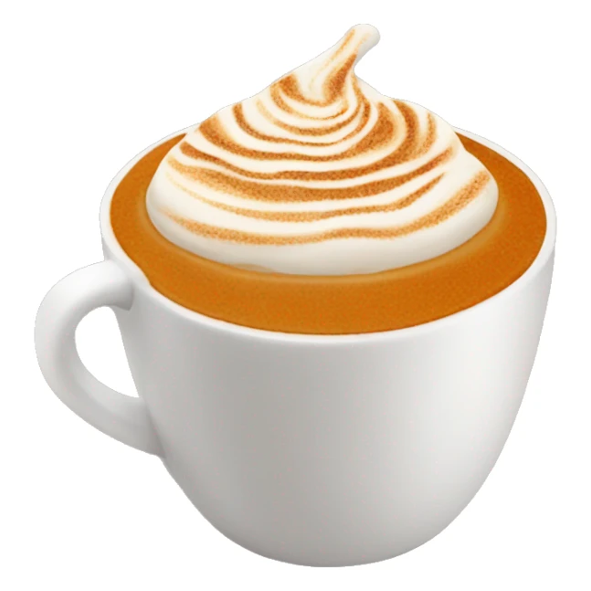 Pumpkin spice latte sticker