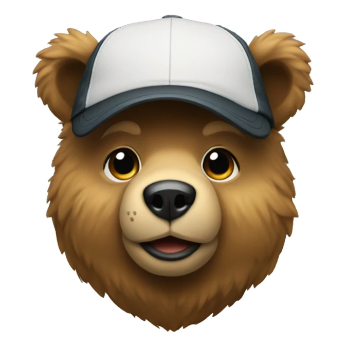 A small bear with swag sticker