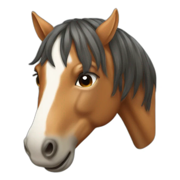 Cheval poisson sticker