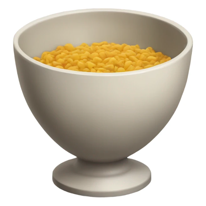 Bowl with atraz sticker