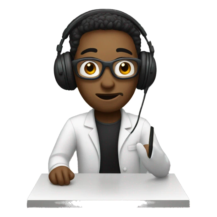 artist recording sticker