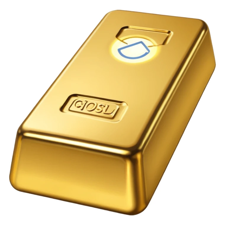 Gold bar sticker