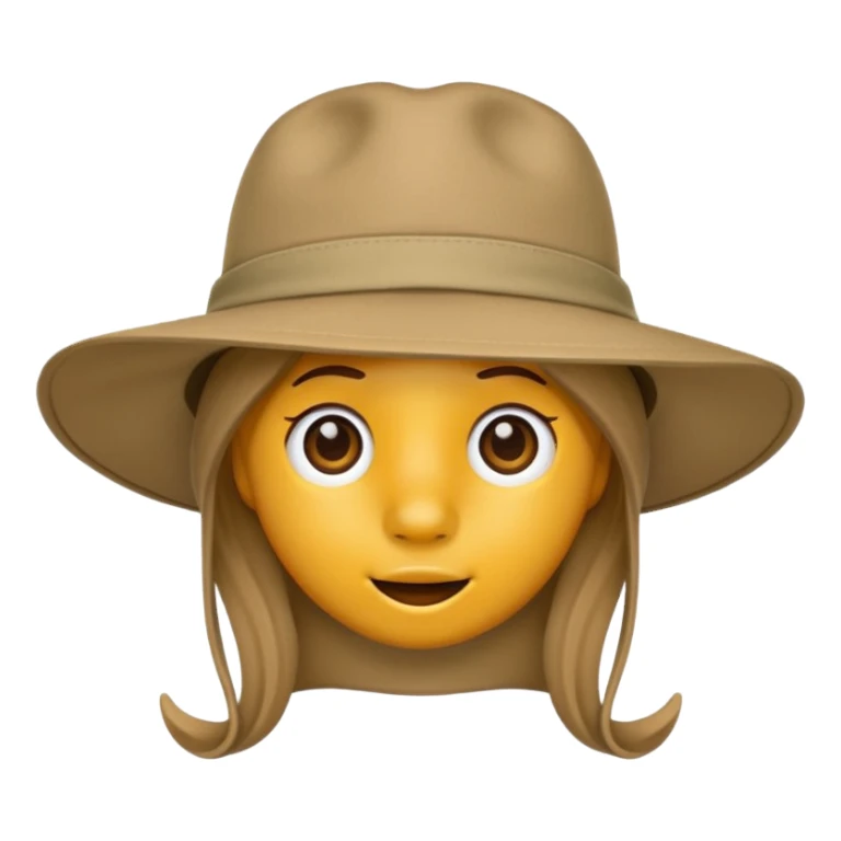 safari hat sticker