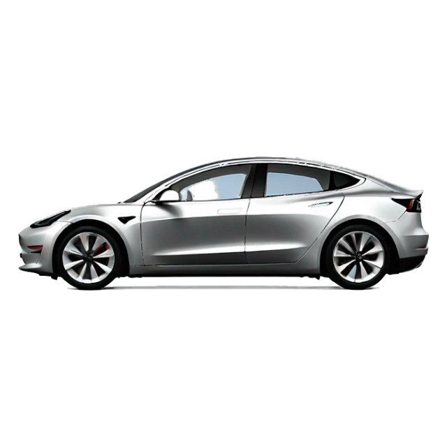 tesla model 3 sticker