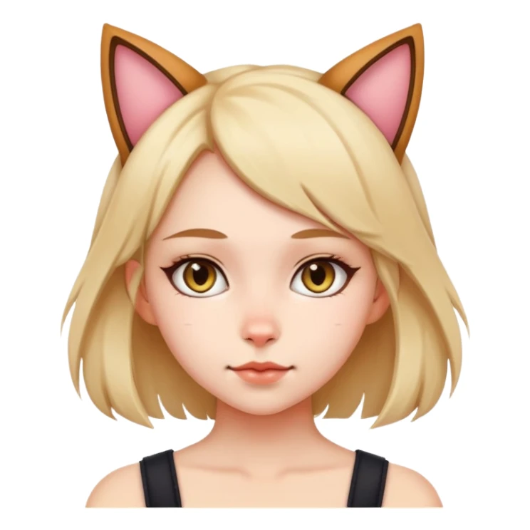 Cô gái mèo sticker