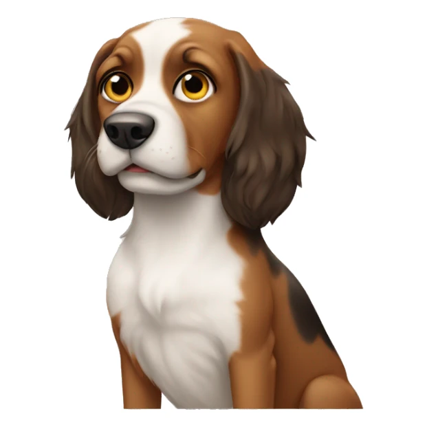 Bird dog cat sticker