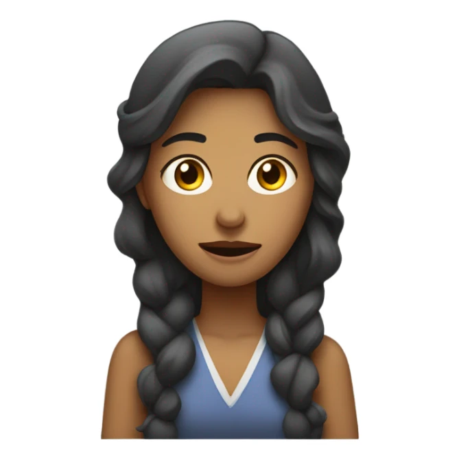 Mujer dormida sticker