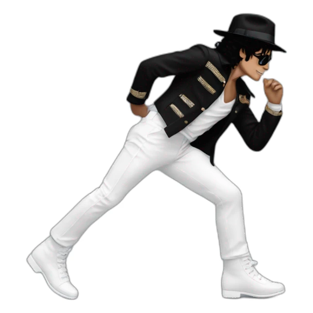 Michael Jackson moonwalk sticker