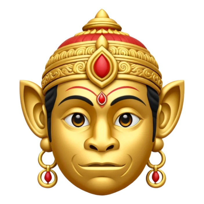 Hanuman gada sticker