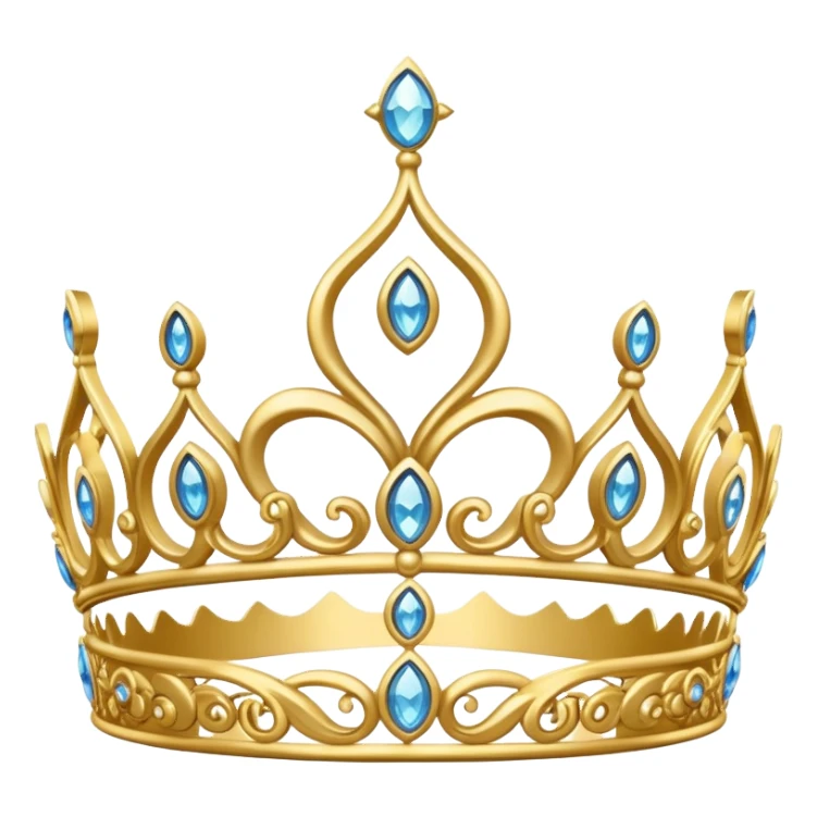 rapunzels tiara sticker