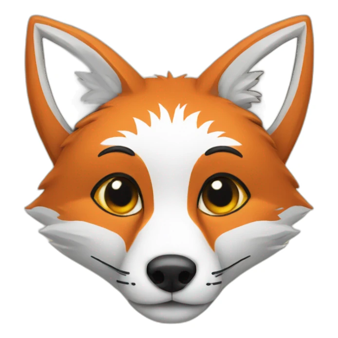 Fox sticker