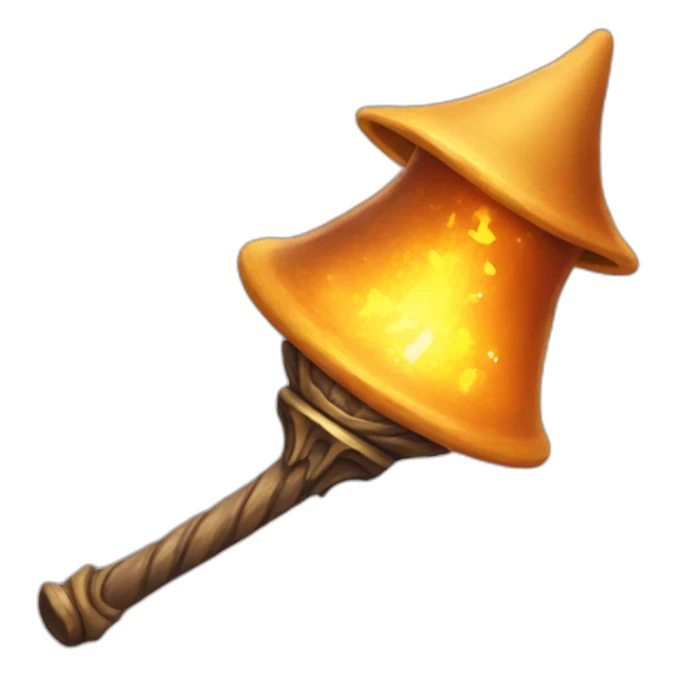 wizard's wand sticker
