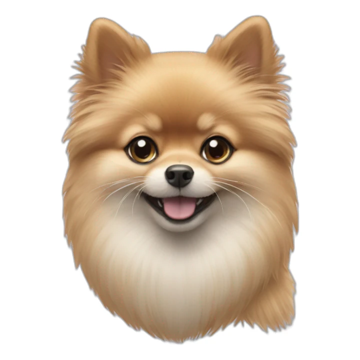 pomeranian, black cat and mouse sticker