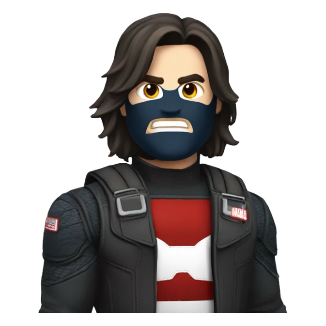 Marvel’s winter soldier  sticker