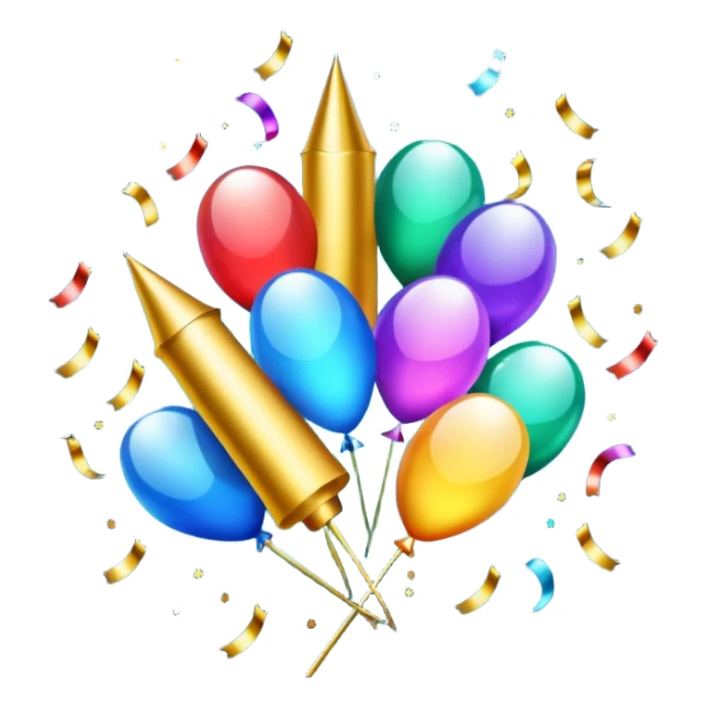 new years eve decor  sticker