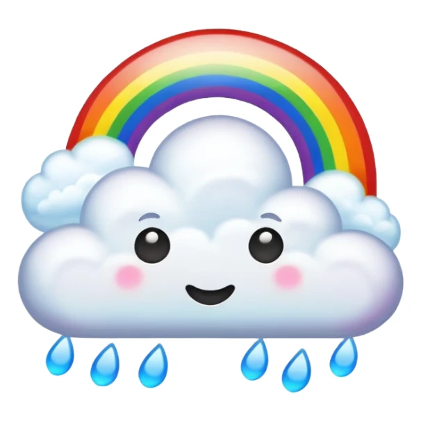🌥🌈 sticker