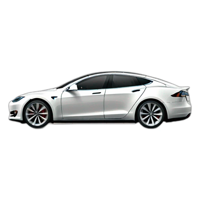 tesla-model s sticker