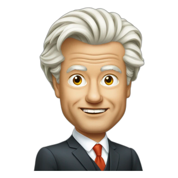 Geert wilders from pvv sticker