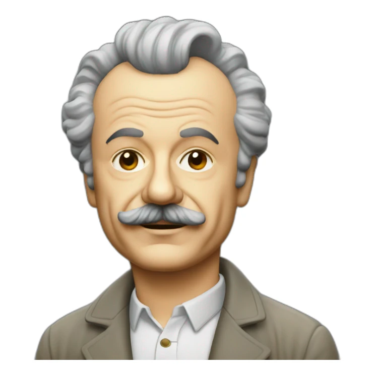 Georges Brassens sticker