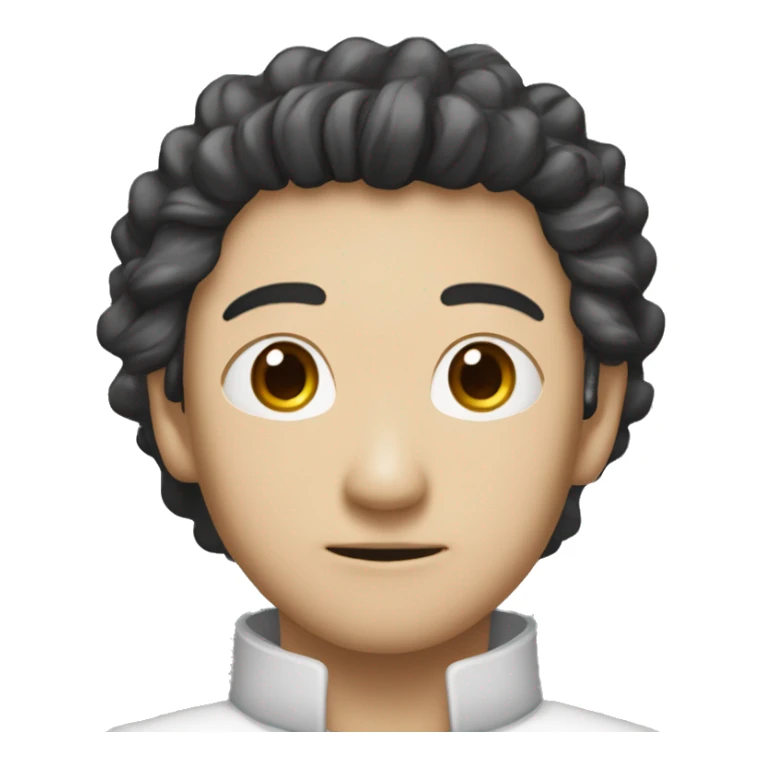 亚洲男性，35岁，职业chen程序员，戴眼镜，络腮胡 sticker