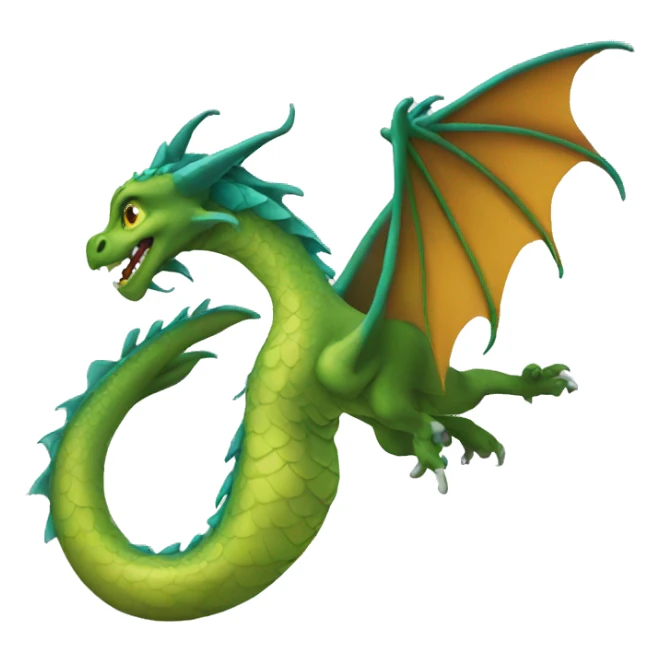 Sirene dragon sticker