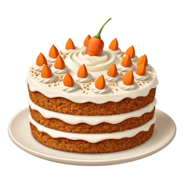 carrot cake oats sticker