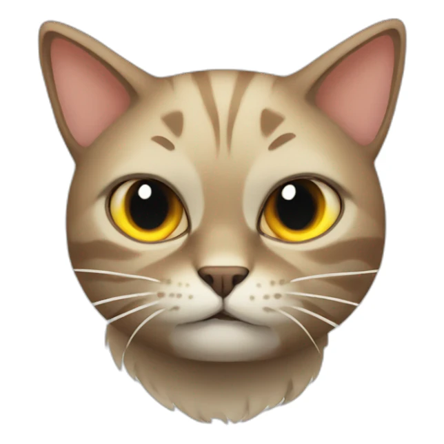 angly-cat sticker