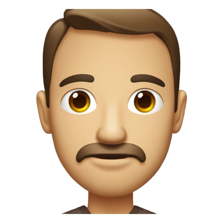 hombre rubio medio moreno com labios gruesos con ojos marrones sticker